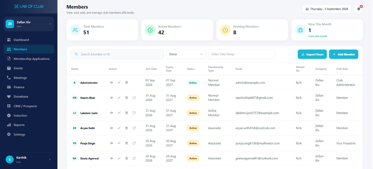MEMBERS - Every Member, Managed in One Place
